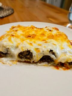 Una foto de Canelones de carne