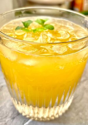 O poză a rețetei [Limonada] Limonadă cu piersici.