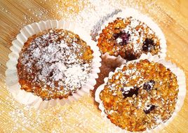 Muffins de Plátano y Avena