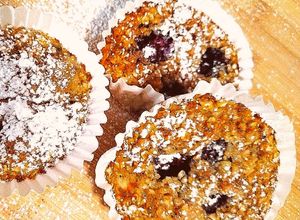 Foto principal de Muffins de Plátano y Avena