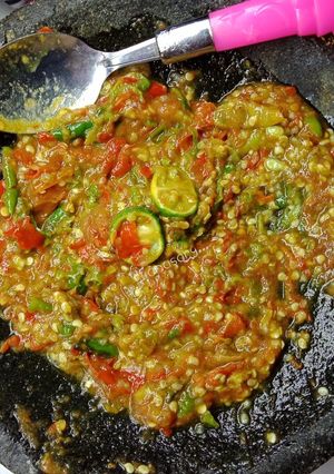 Foto resep Sambel Goang setan