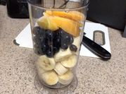 A picture of peach breakfast