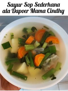 Foto resep Sayur Sop Sederhana ala Dapoer Mama Cindhy