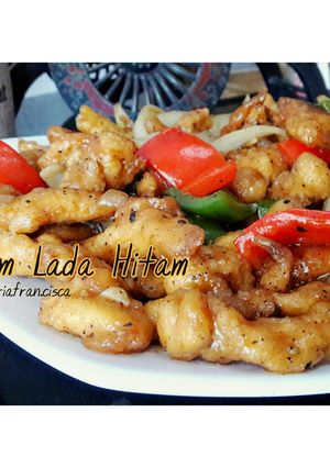 Foto resep Ayam Lada Hitam