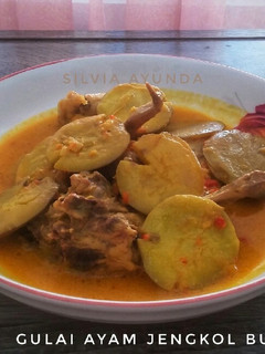 Foto resep Gulai Ayam Jengkol Bumbu Kuning