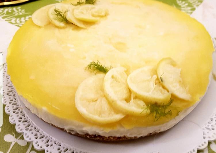 Cheesecake al limone