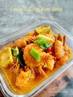 Foto resep Gulai Udang dan Tahu