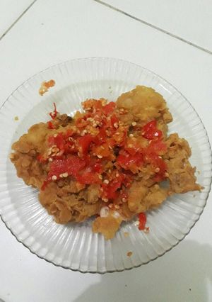 Foto resep Ayam geprek sederhana 😍