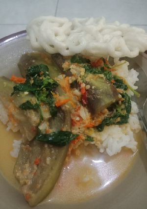 Foto resep Sayur pecel terong hottt mongah mongah