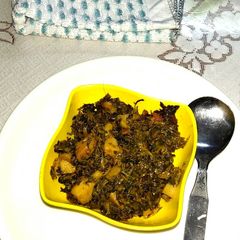 A picture of Methi Aloo.