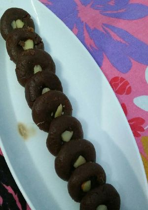 A picture of Choco peda.