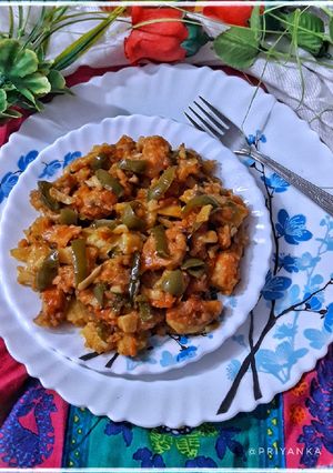 চিলি এগ পটেটো (Chilli egg potato recipe in bengali) রেসিপির প্রধান ছবি