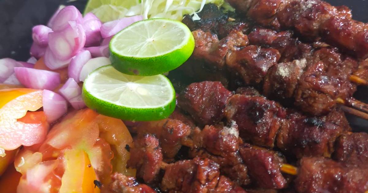 Resep Sate Kambing Empuk, Simpel, Enduls Oleh Pawon_Vie - Cookpad