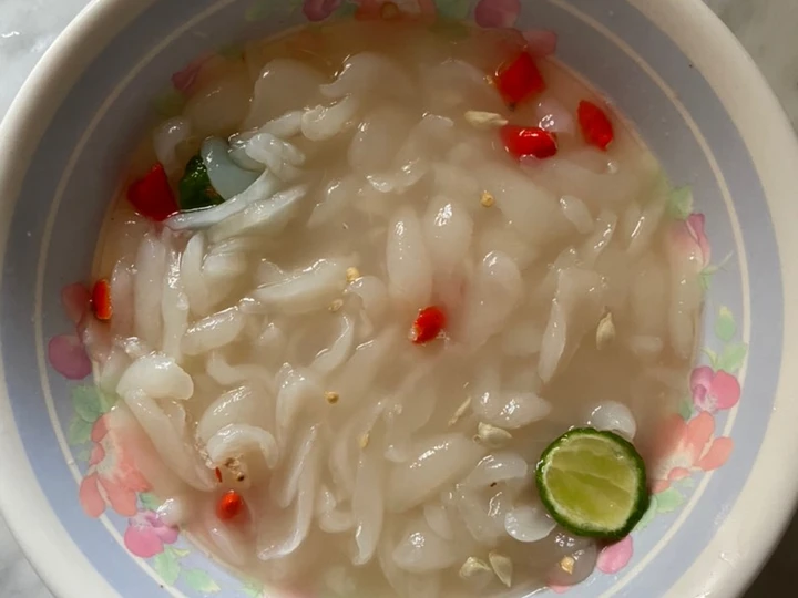 Easy Steps to Prepare Recipes Asinan Rambutan the Delicious Really Delicious.