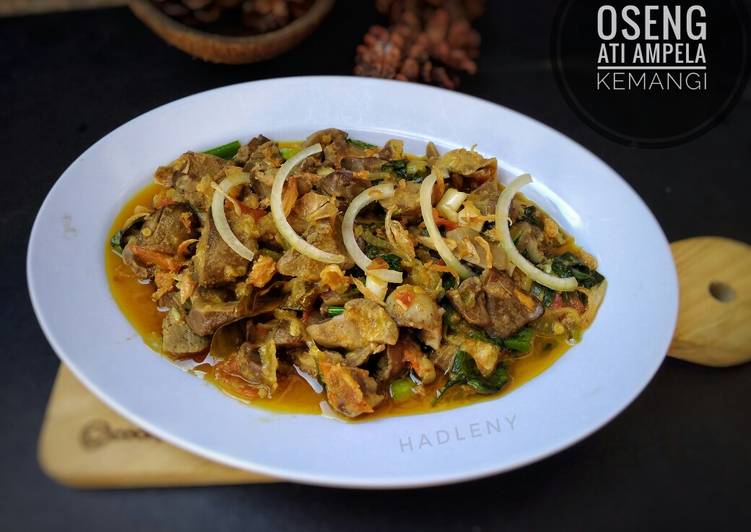 Resep Memasak Oseng Ati Ampela Kemangi Yang Enak