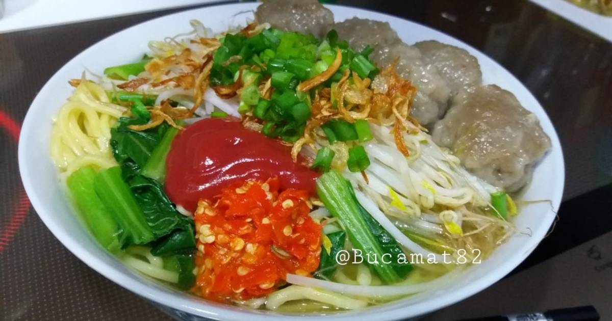 Resep Bakso Jadul Mie Kuning Oleh Bucamat82 Channel Cookpad