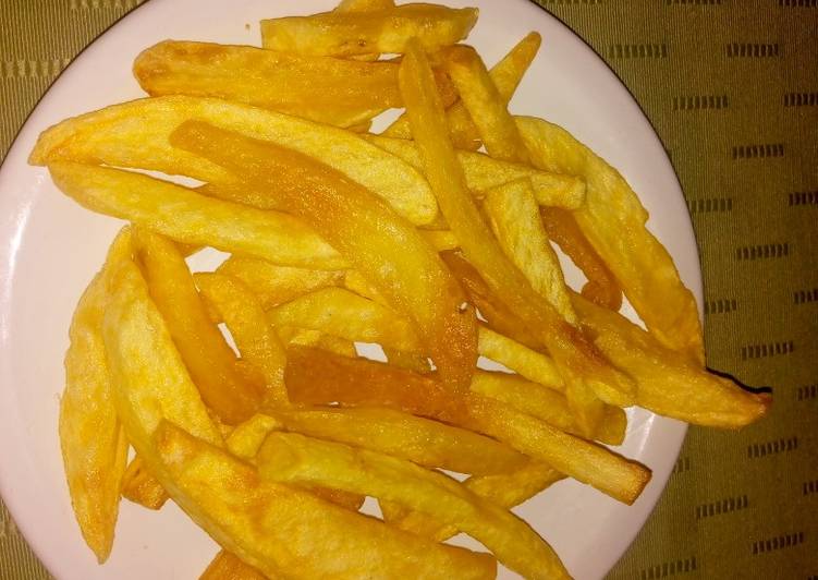 Easiest Way to Prepare Homemade Papas fritas deliciosas!!!