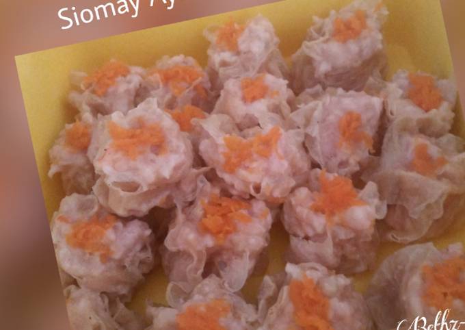 Resep Siomay  ayam udang dengan kulit  kembang tahu  ala 