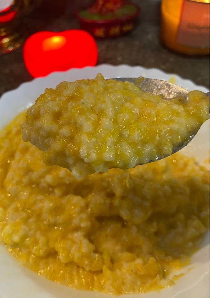 Гарбузова каша з пшоном