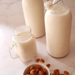 Homemade Almond Milk 🍶 A picture of Homemade Almond Milk 🍶.