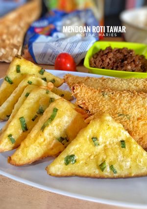 Foto resep Mendoan Roti Tawar