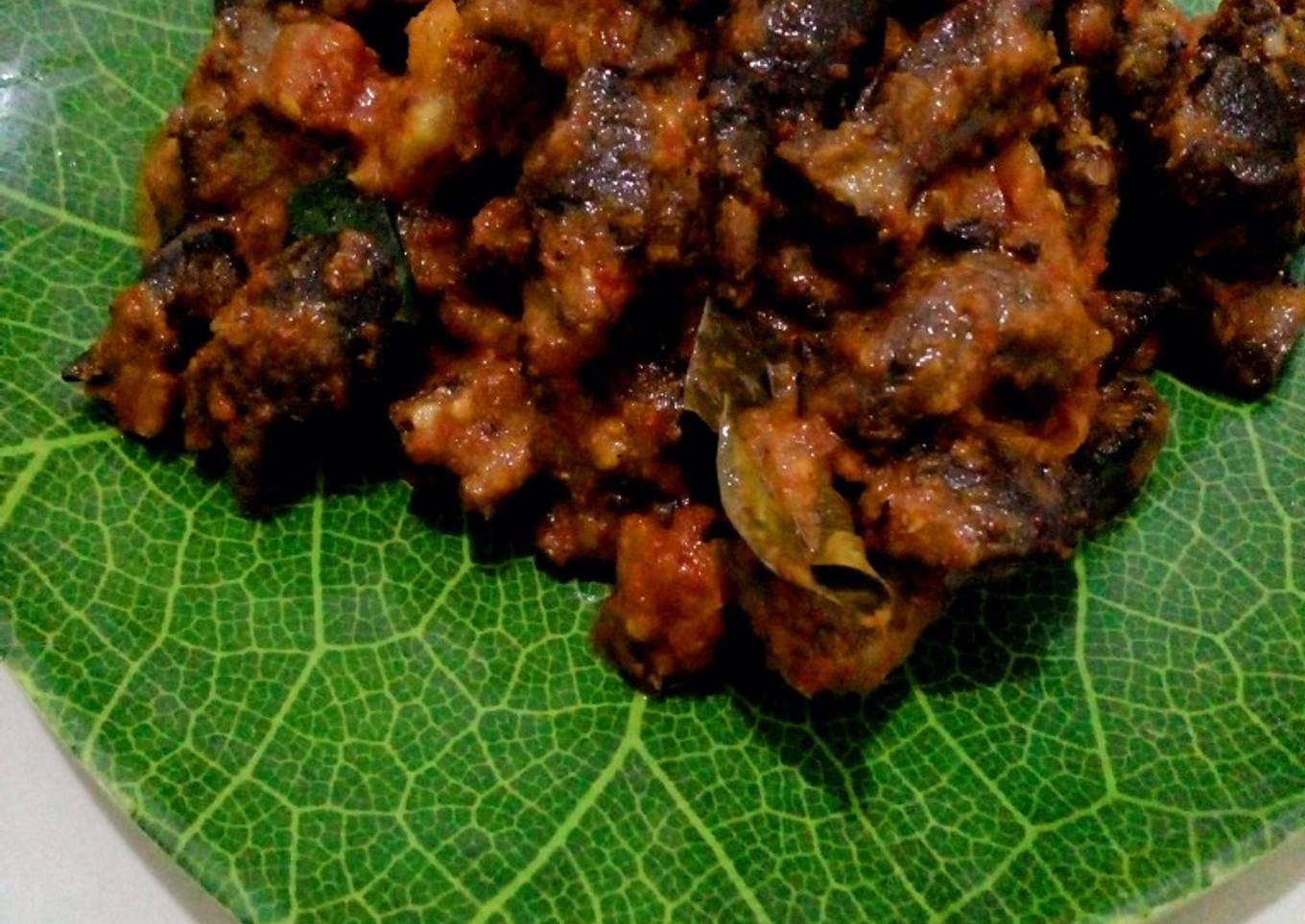 Sambal Goreng Ati Ayam