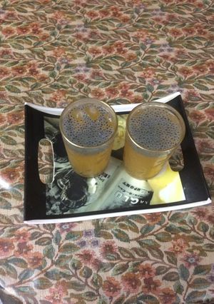 A picture of Passion fruit squash.