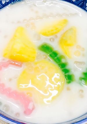 Hình của món Chè Khoai Lang Nước Cốt Dừa.