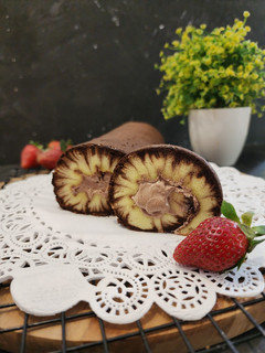 Foto resep 336. HURRICANE CHOCOLATE SWISS ROLL CAKE
