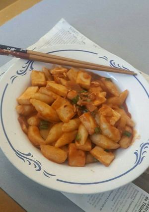 Foto resep Tteokbokki mudah ala anak kost