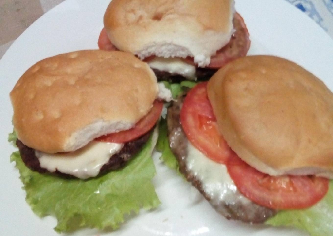 Hamburguesas súper fáciles y ricas 😋👌😎