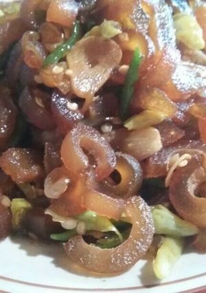 Foto resep Oseng kikil