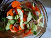 Hình ảnh của nộm dưa chuột cà rốt