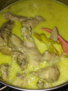 Foto resep Opor ayam susu gurih