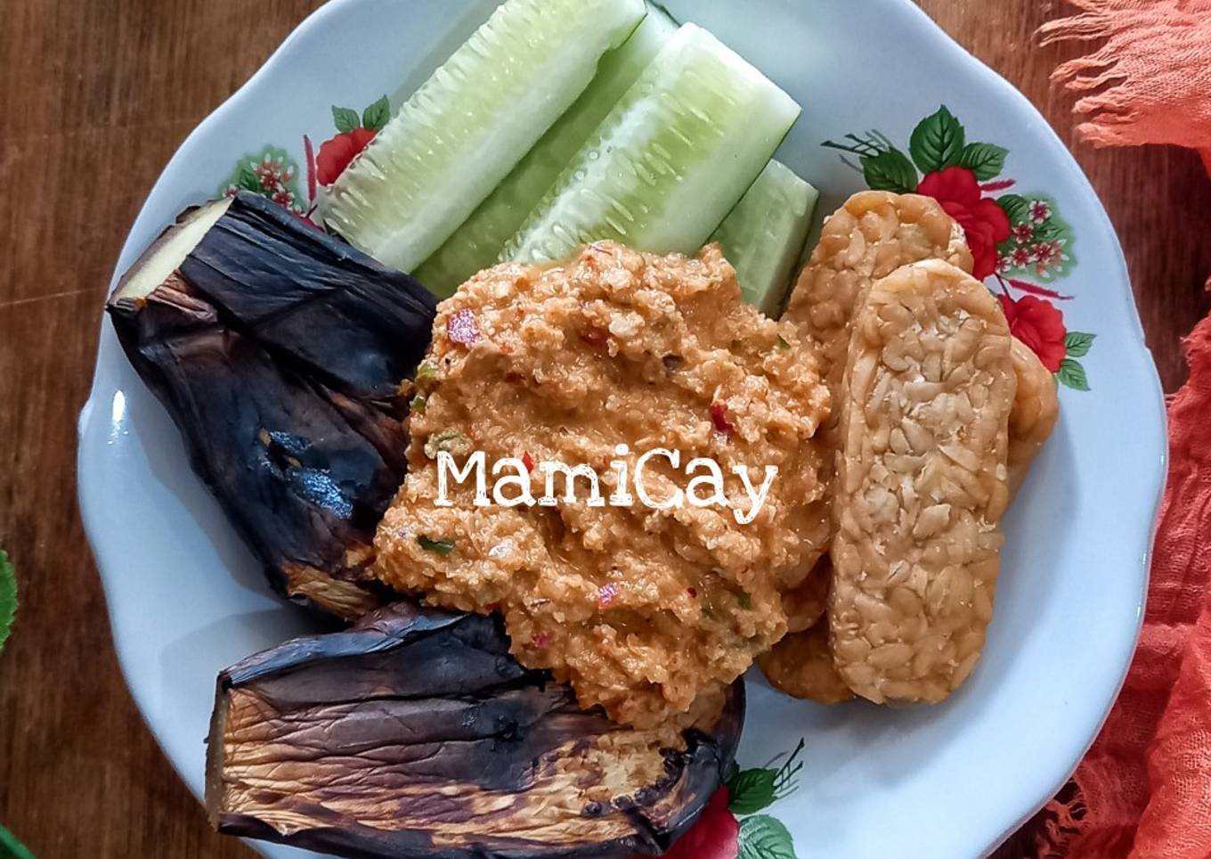 3 T || Terong Tempe Timun Sambal Kemiri