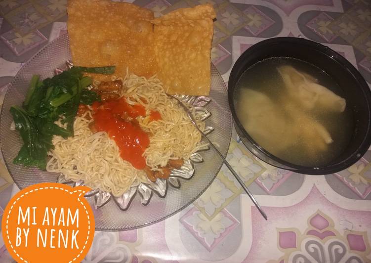 Resep Mi ayam Anti Gagal