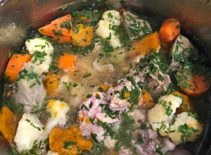 Hình của món Canh thập cẩm rau củ quả.