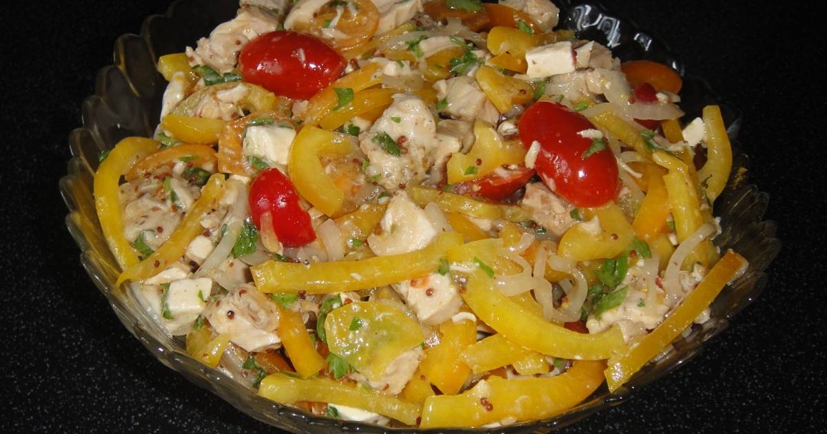 Рецепт салата сладкая курочка