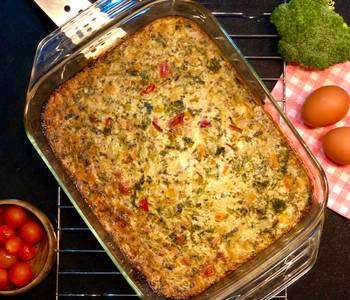 New Recipe Peppery Crustless quiche Very Delicious