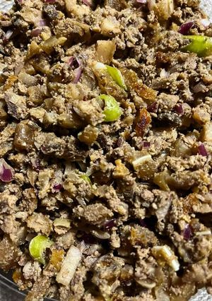 A picture of Kapampangan-style Sisig.
