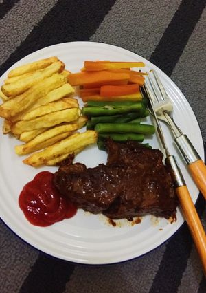 Foto resep Tenderloin steak homemade