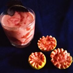 A picture of Red Guava Beetroot Buttermilk.
