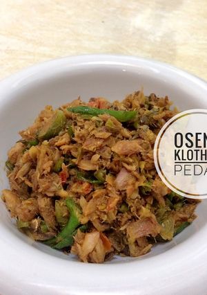 Foto resep Oseng Klothok Pedas