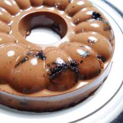 Foto resep Pudding Coklat Oreo