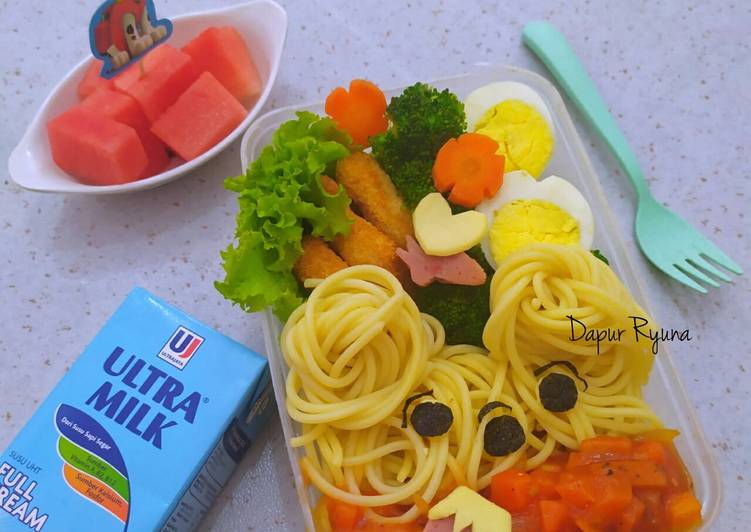 Resep Spaghetti Bento Box Anti Gagal