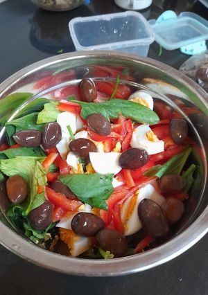 Una foto de Ensalada de berros