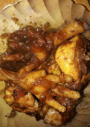 Foto resep Ceker sayap ayam bumbu kecap.mantul.mantap betull 😋😋😋😋