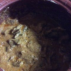 A picture of Mutton Handi.