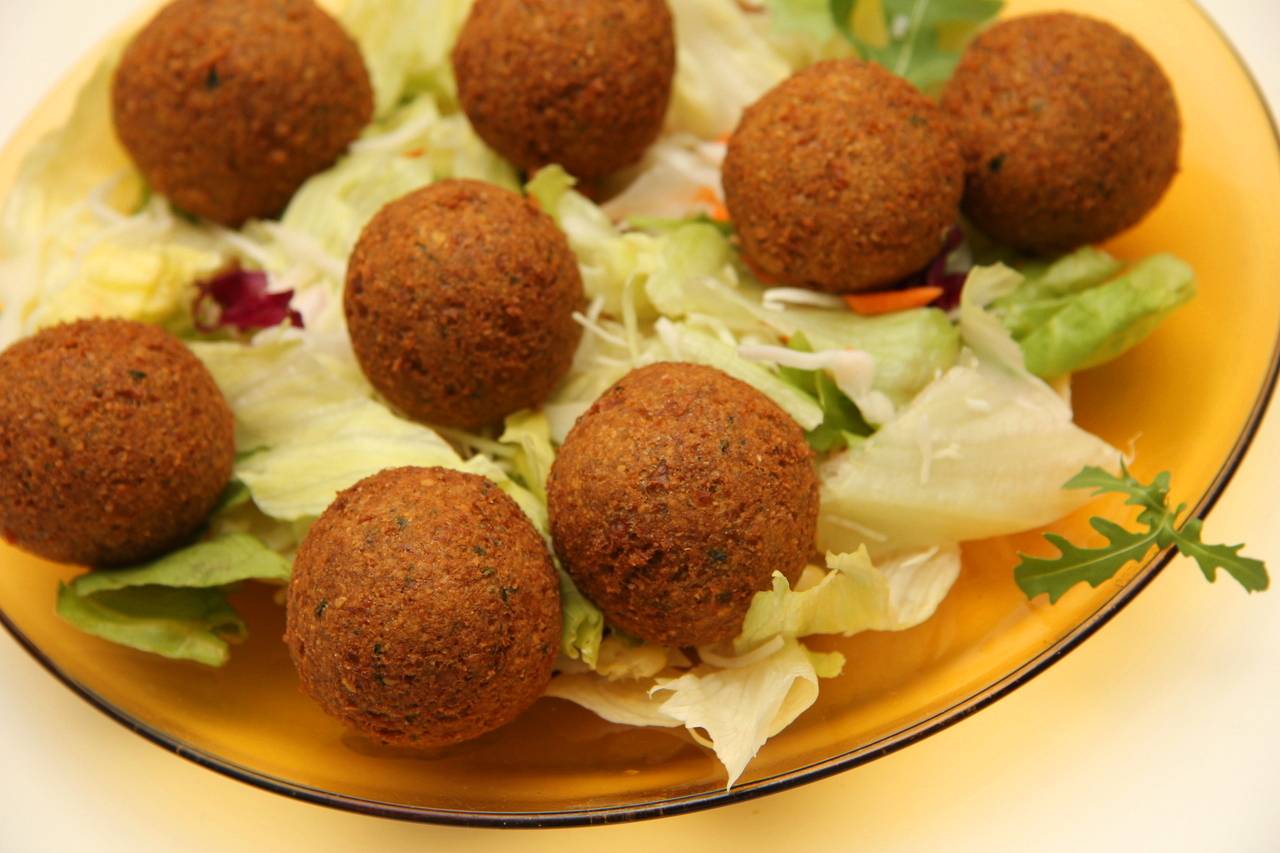 Falafel - eredeti arab recept recept fotó
