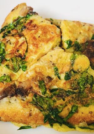 A picture of Spicy egg bread.